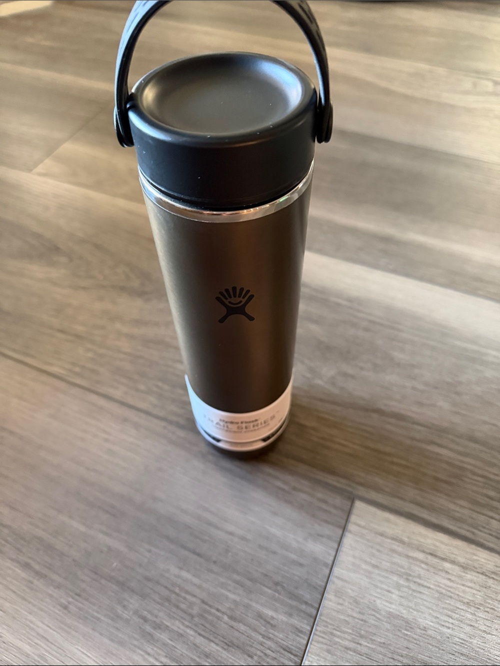 Hydro Flask Obsidian Stainless Water Bottle with Black Lid